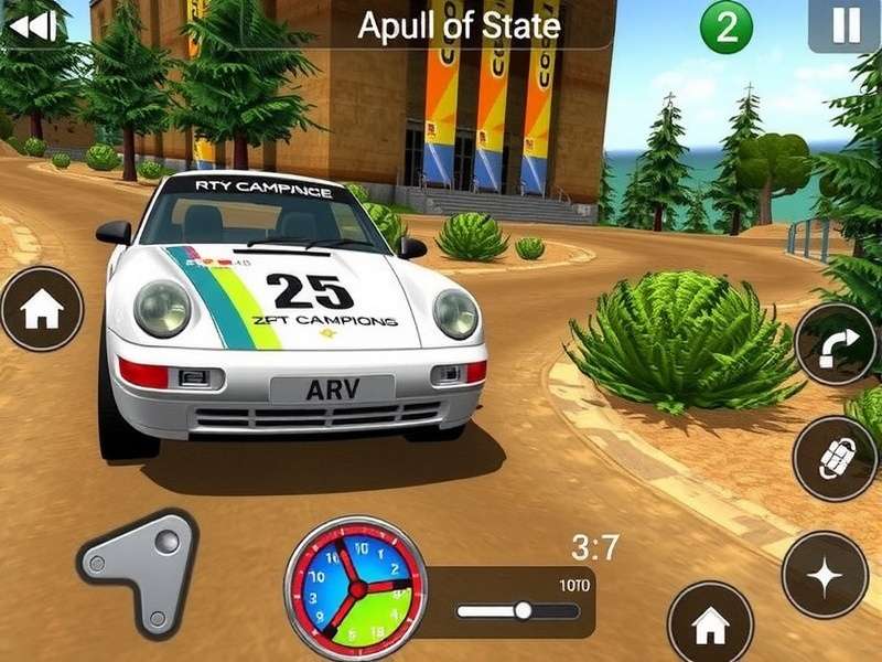 Rally Champion Main Gameplay Rally Champion Game Screenshot